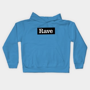 Rave Logo Slanted Kids Hoodie